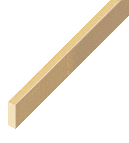 Spacer plastic, flat 5x15mm - natural timber