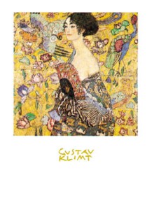 Poster: Klimt: Il Ventaglio - cm 50x70