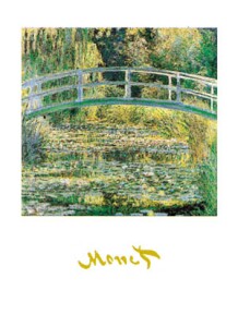 Poster: Monet: Pont à Giverny - 40x50