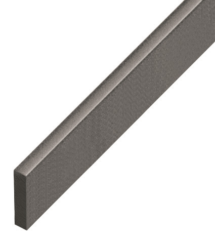 Spacer plastic, flat 5x20mm - grey