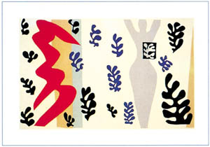 Poster: Matisse: Le lanceur de couteaux  80x60