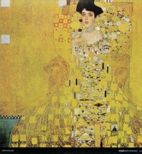 Poster: Klimt: Adele - cm 74x68