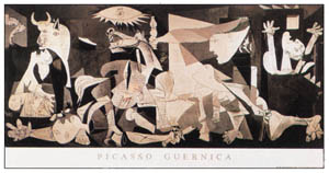 Redenaar Dageraad Fervent Poster: Picasso: Guernica - cm 100x50 | Rinaldin