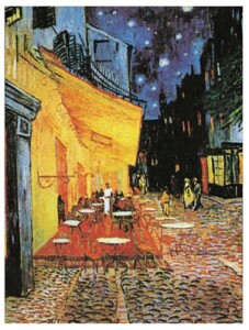 Poster: Van Gogh: Terrazza del Caffé - cm 60x80