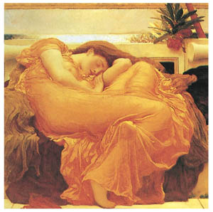 Poster: Leighton: Flaming June - cm 95x95