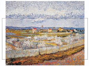 Poster: Van Gogh: Peach Blossoms cm 100x50