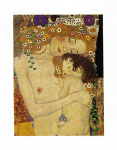 Poster: Klimt: Le tre età (detail) - cm 60x80