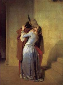 Poster: Hayez: Il Bacio - cm 35x50