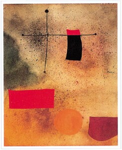 Poster: Mirò: Abstract - cm 70x100