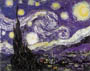 Poster: Van Gogh: Notte stellata - 80x60 cm