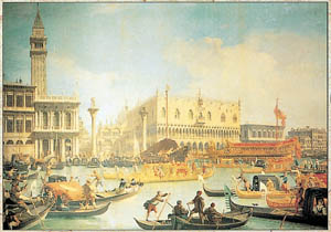 Poster: Canaletto: Il Bucintoro 50x35