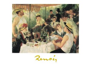 Poster: Renoir: Colazione dei Canottieri - 50x40