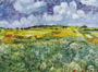 Poster: Van Gogh: Pianura vicino Auvers 80x60 cm
