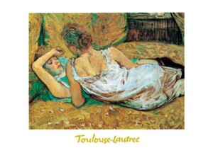 Poster: Toulouse-Lautrec: Les Amies - 70x50