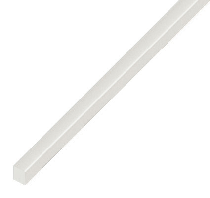 Spacer plastic, 5x5mm - white