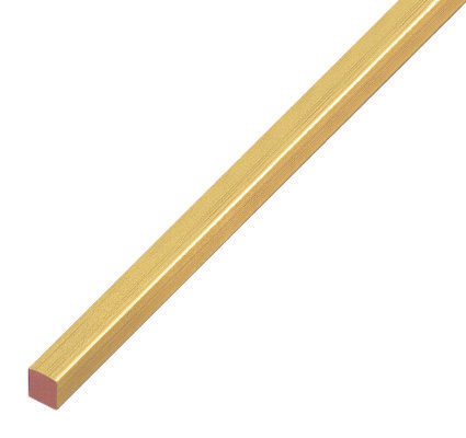 Spacer plastic, 5x5mm - gold
