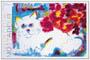 Poster: Mottadelli: Reclining Cat - cm 91x61