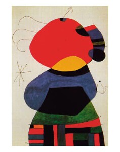 Poster: Mirò: Femme - cm 60x80