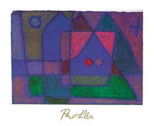 Poster: Klee: Cameretta a Venezia - 80x60