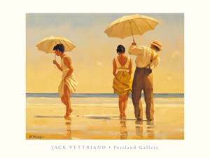 Poster: Vettriano: Mad Dogs - cm 50x40