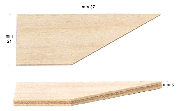 Plywood wedges for stretcher bars 