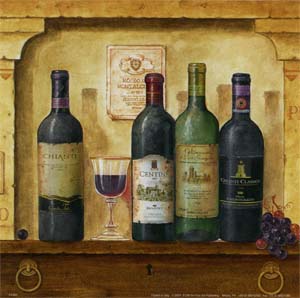 Print: Mepas: Chianti - cm 40x40