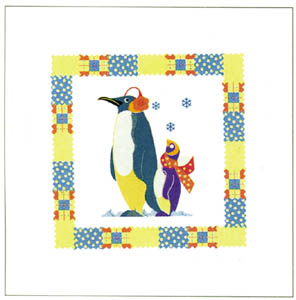 Print: Serie Baby Animals: Pinguini - cm 30x30