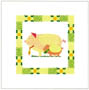 Print: Serie Baby Animals: Porcellini - cm 30x30