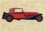 Print: Cars: Alfa Romeo - cm 35x25