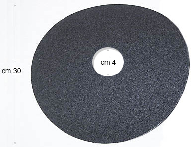 Pack of 5 discs of sand paper medium finish for W410