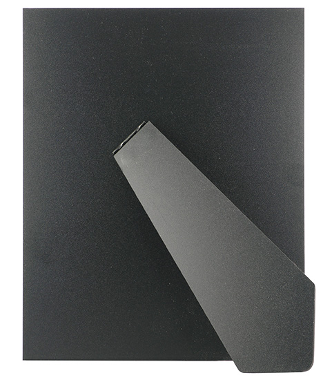 Black rectangular strut backs - 24x30 cm