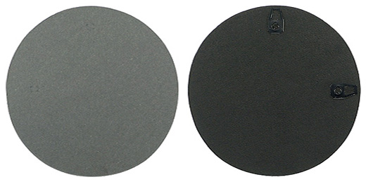 Fibre round backs without strut - diameter 16 cm