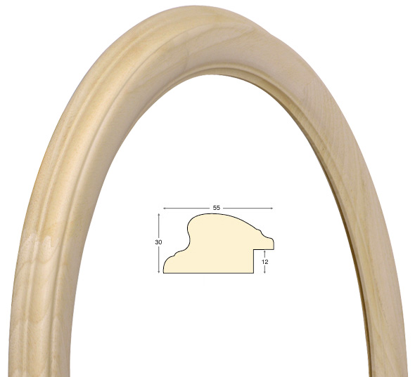 Round frames, plain - diameter cm 40