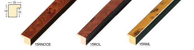 Corner sample of moulding 15RNOCE