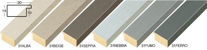 Corner sample of moulding 31ALBA