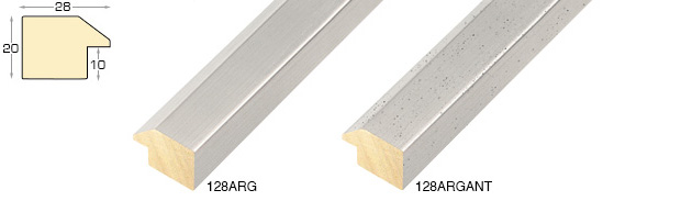 Complete set of corner samples of moulding 128 (3 pieces)