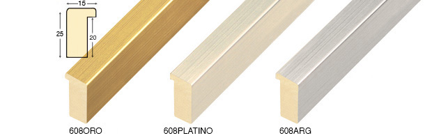 Moulding ayous, width 15mm height 25 - gold