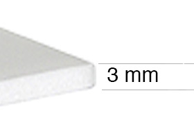 Whitecore Mountboards, 81x120 cm - Astral White