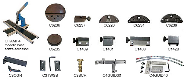 Champ4 fixing machine, base model without accessories