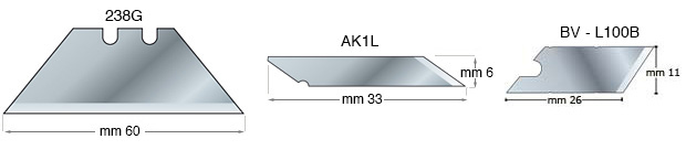 Blades for Astra - Pack 20 blades