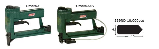 Omer 53.4 tab driver, pneumatic