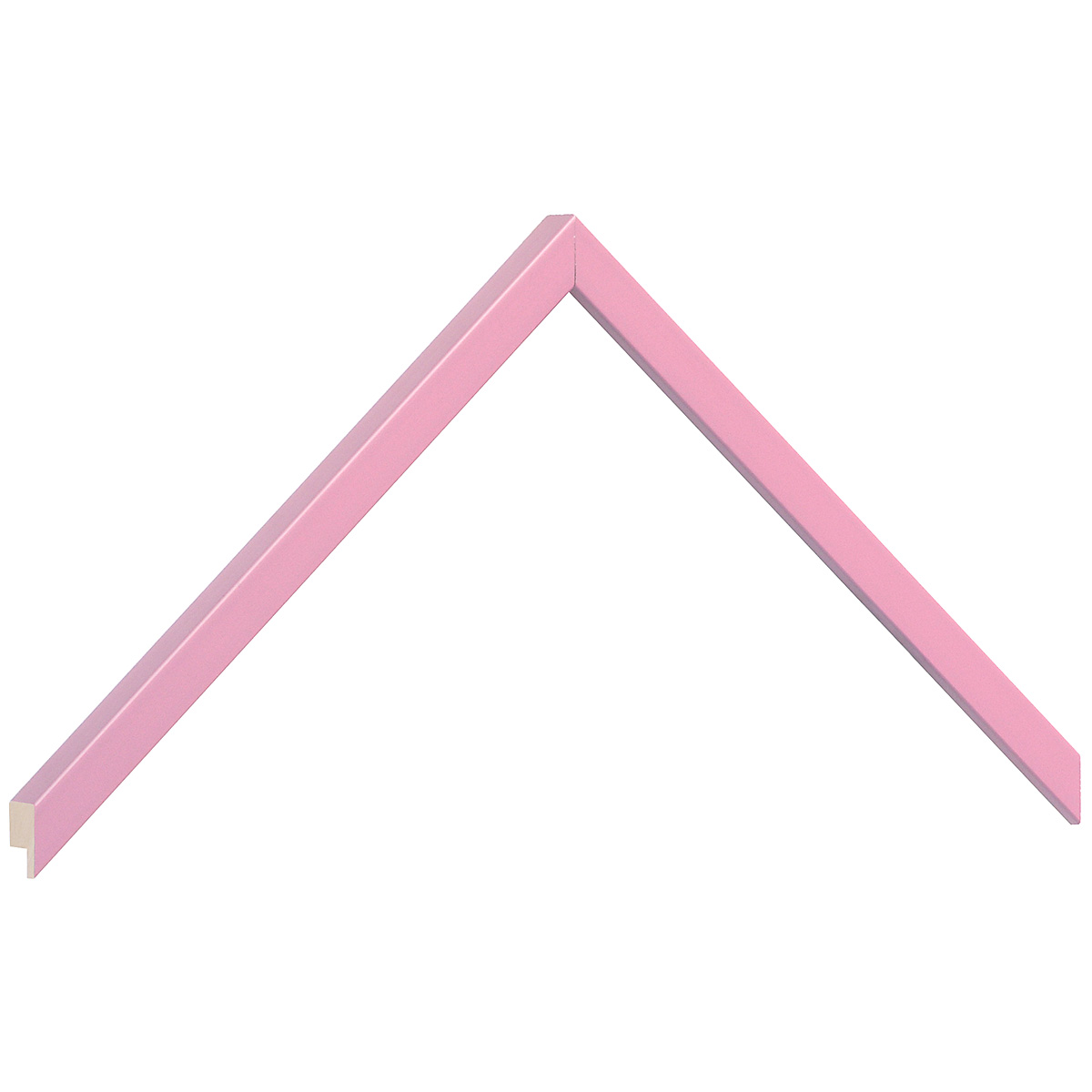 Moulding ramin width 10mm height 14 - pink - Sample