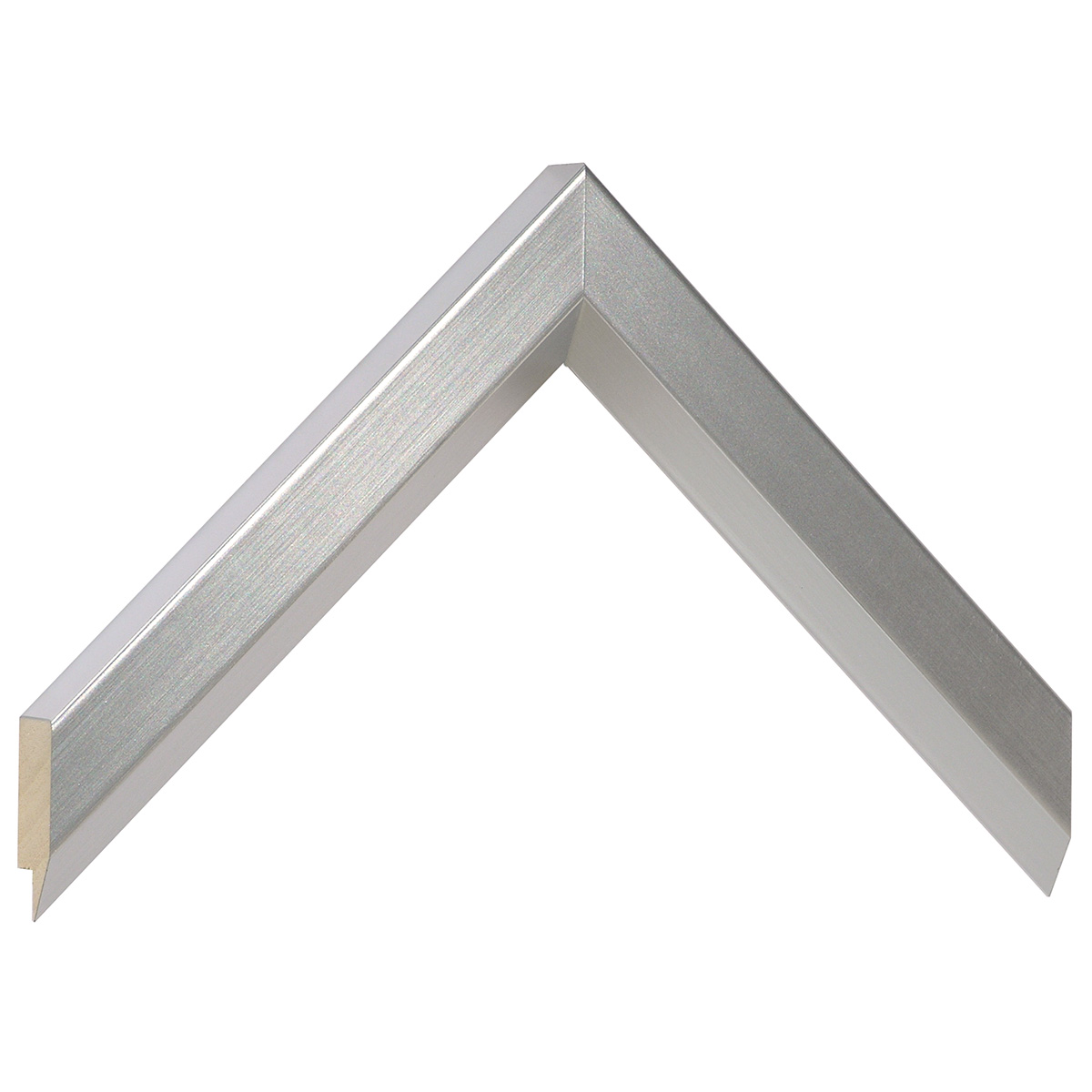 Moulding ayous, width 28mm height 20 - Silver - Sample