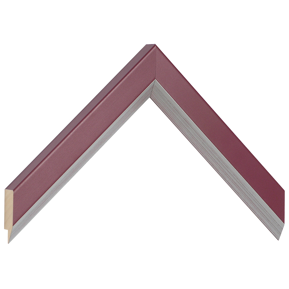 Moulding ayous, width 28mm height 20 - fuchsia - Sample