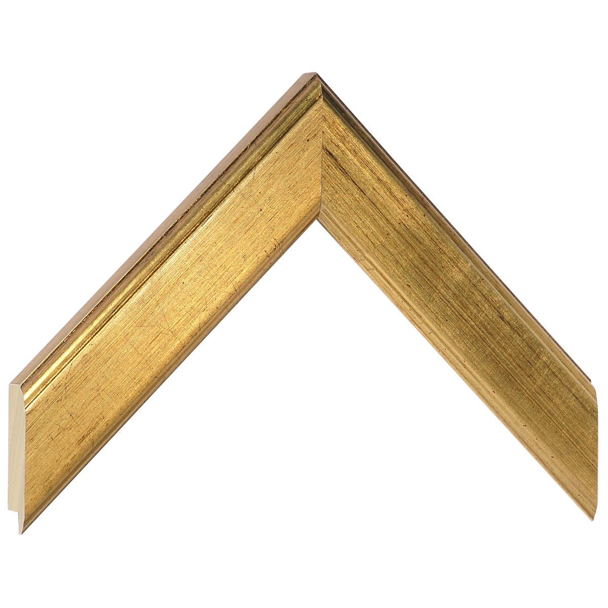 Moulding ayous 37mm - distressed gold - Sample