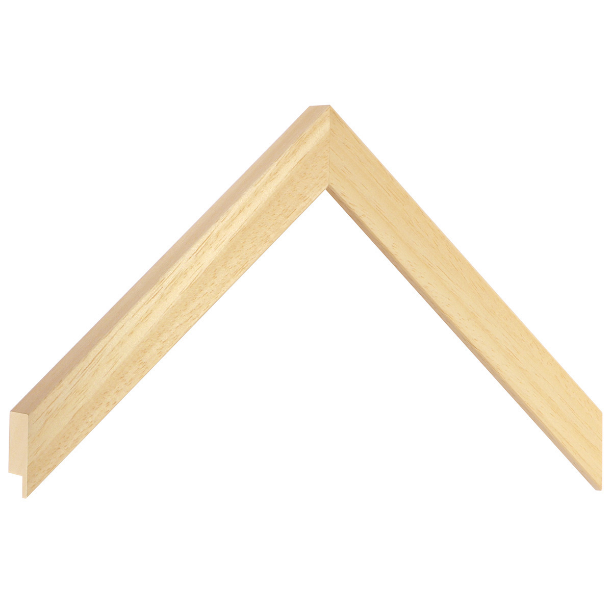 Moulding lime tree, width 20mm, height 20 - bare timber - Sample