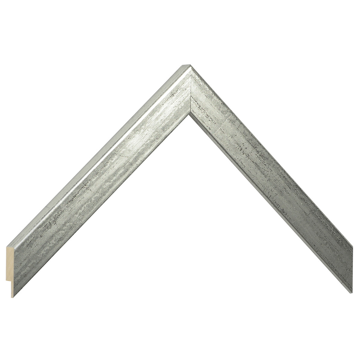 Moulding ayous, width 20mm height 14 - old silver - Sample