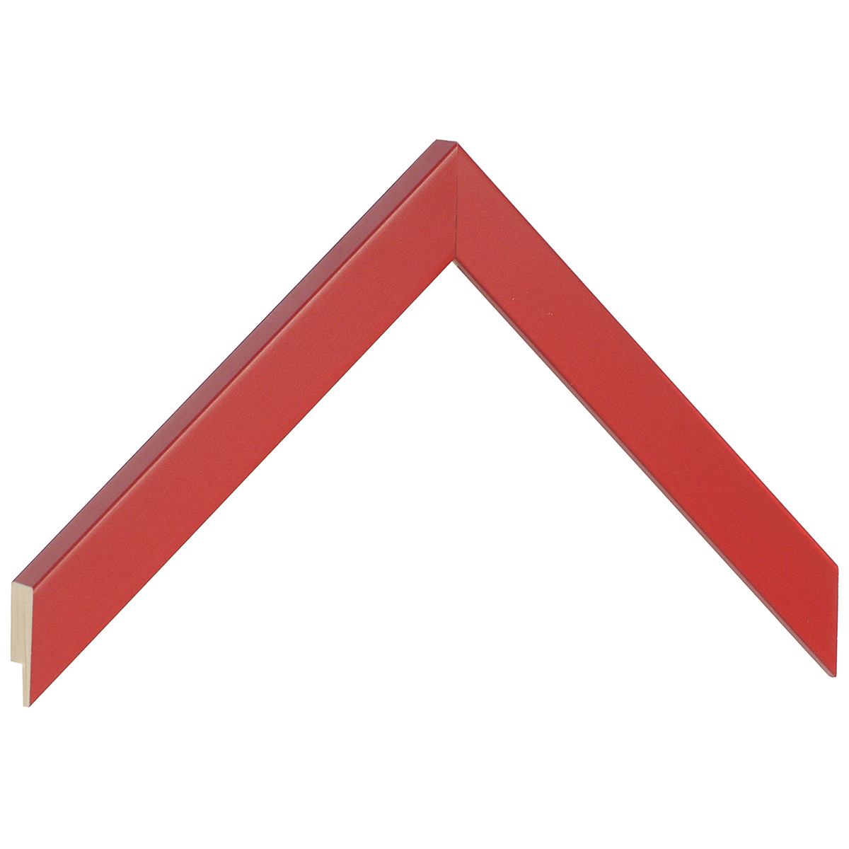 Moulding ayous, width 20mm height 14 - Red - Sample