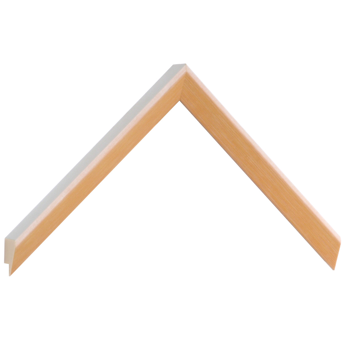 Moulding fir, width 15mm height 20mm, peach colour - Sample