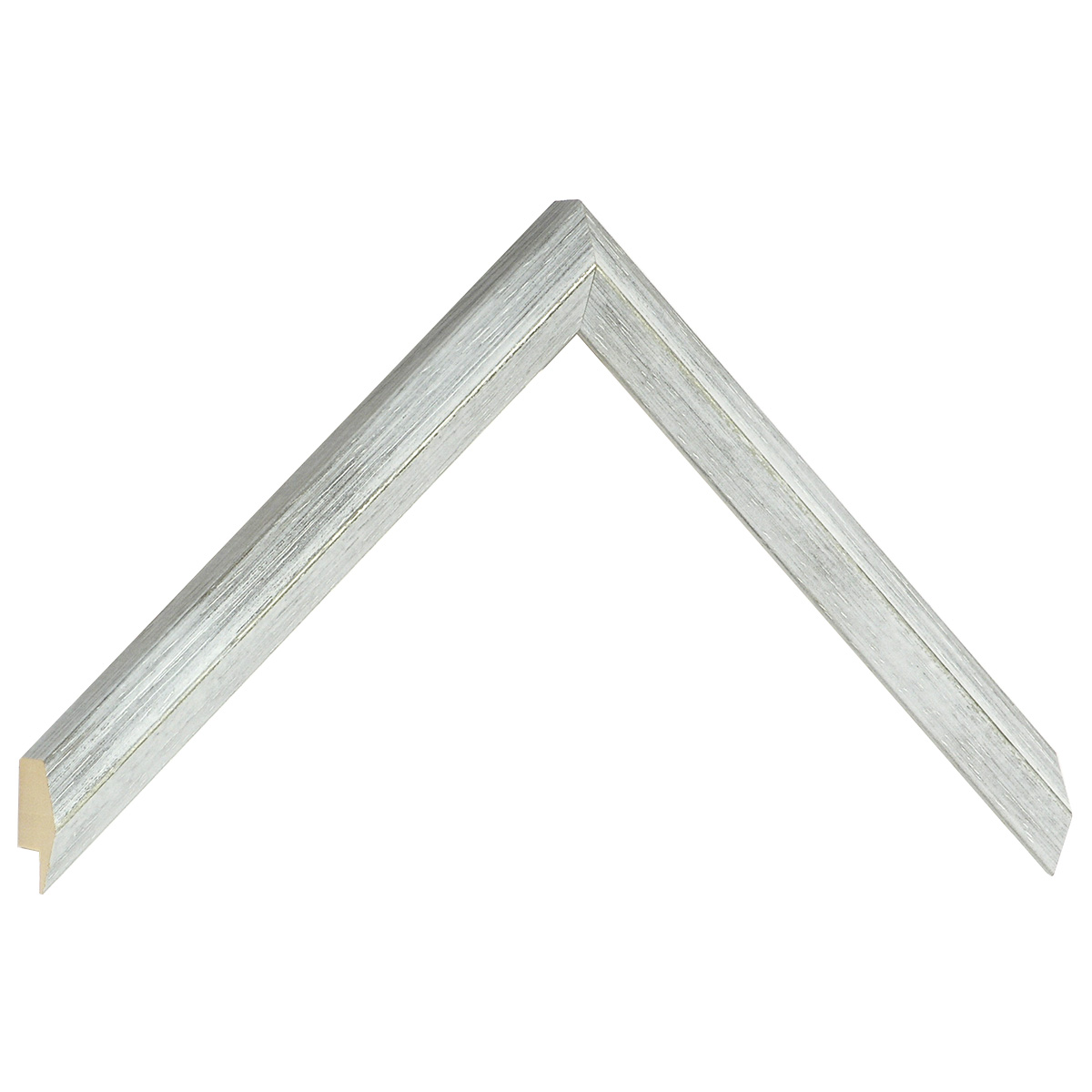 Moulding ayous - height 21mm - widht 18mm - White - Sample
